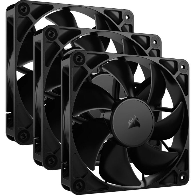 Corsair RS120 120mm Black Case Fan 3-Pack