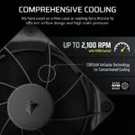 Corsair RS120 120mm Black Case Fan 3-Pack