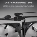 Corsair RS120 ARGB 120mm White Fan 1-Pack