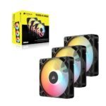 Corsair RS120-R ARGB 120mm Black 3-Pack Fan