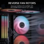 Corsair RS120-R ARGB 120mm Black 3-Pack Fan