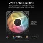 Corsair RS120-R ARGB 120mm Black 3-Pack Fan