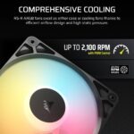 Corsair RS120-R ARGB 120mm Black 3-Pack Fan