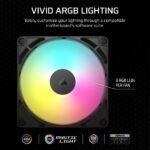 Corsair RS140 ARGB 14cm Black 2-Pack Case Fan