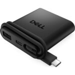 DELL DA225 Wired USB-C 3.2 Gen 1 Adapter Black