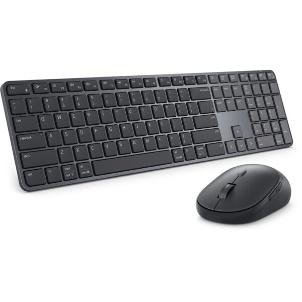 DELL KM726 Pro 7 Slim Keyboard & Mouse RF Wireless + Bluetooth Black