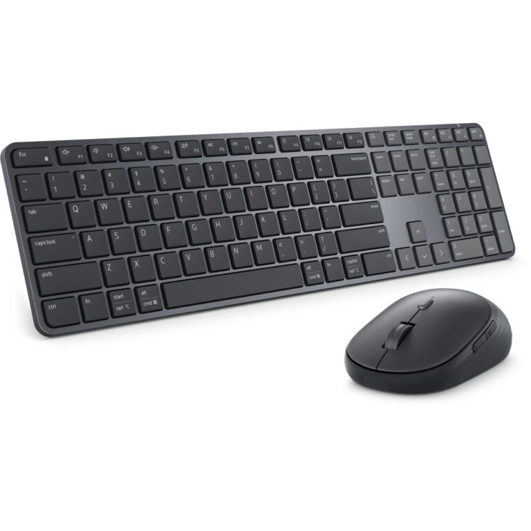 DELL KM726 Pro 7 Slim Keyboard & Mouse RF Wireless + Bluetooth Black
