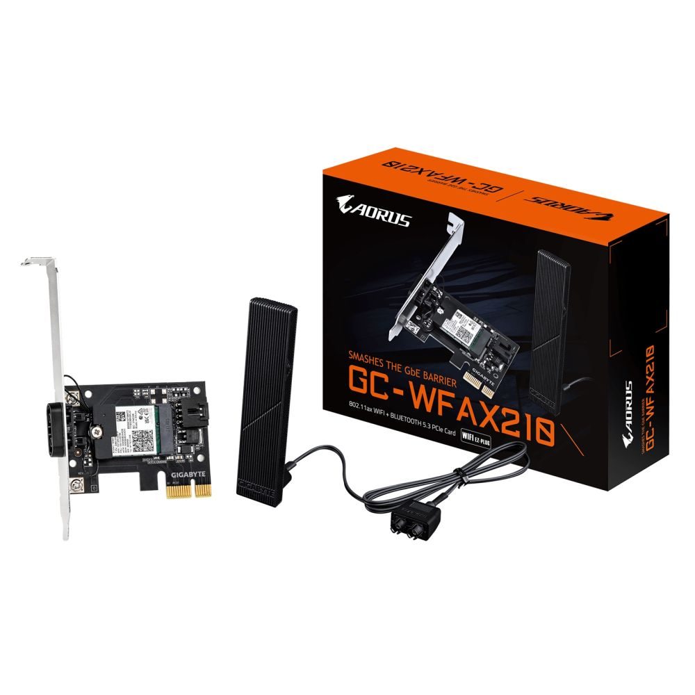 Gigabyte GC-WFAX210 Intel WiFi 6E AX210 PCIe Card