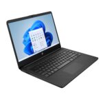HP 14s-dq3001na Laptop 14" HD Intel Celeron N4500 4GB DDR4 Wi-Fi 6 Windows 11 Home S Black