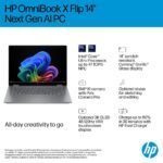 HP OmniBook X Flip 14-fm0001na Intel Core Ultra 7 16GB 256GB 14" 3K Touch Copilot+ Windows 11 Silver
