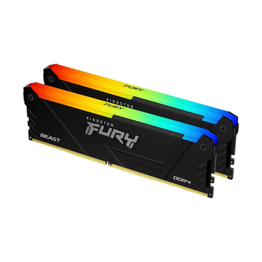 Kingston FURY Beast 16GB 3200MT/s DDR4 CL16 RGB (Kit of 2)
