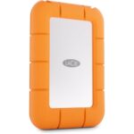 LaCie STMF2000400 2TB Portable SSD - Grey/Orange