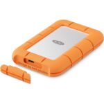 LaCie STMF2000400 2TB Portable SSD - Grey/Orange