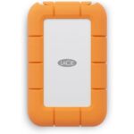LaCie STMF2000400 2TB Portable SSD - Grey/Orange