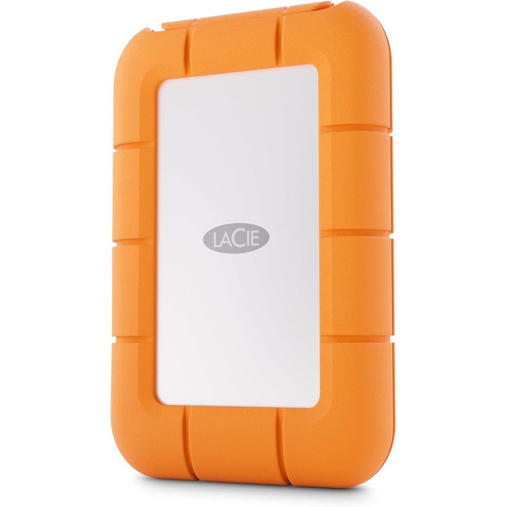 LaCie STMF2000400 2TB Portable SSD - Grey/Orange