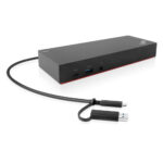 Lenovo 40AF0135UK USB-C Docking Station Black