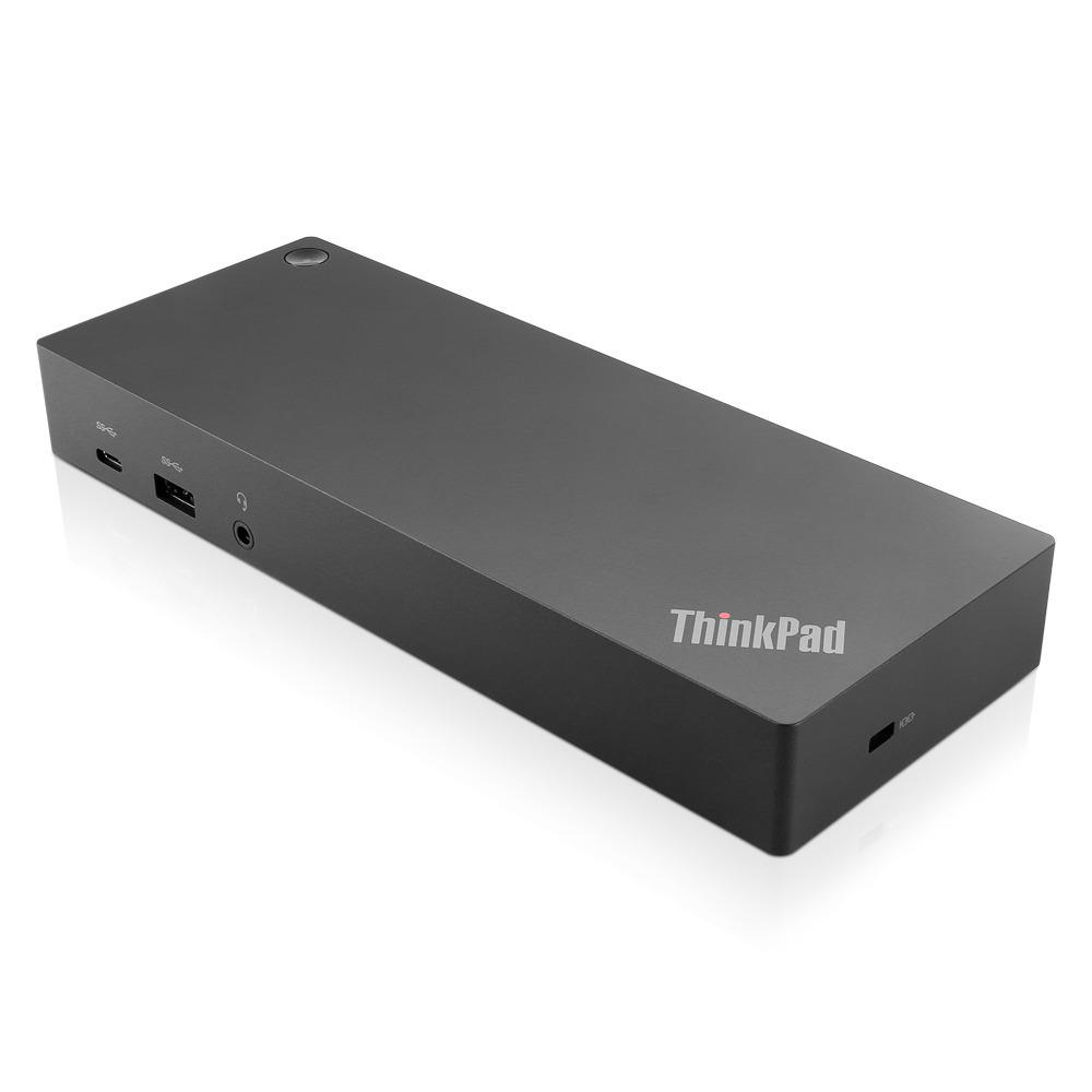 Lenovo 40AF0135UK USB-C Docking Station Black