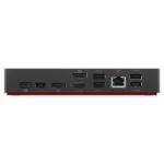 Lenovo 40AY0135UK USB-C Docking Station Black