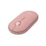 Logitech Pebble Mouse 2 M350s Bluetooth Mouse - Tonal Rose