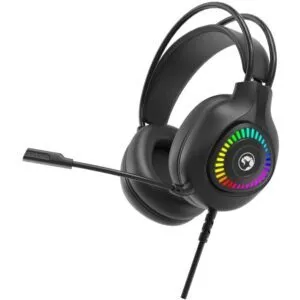MARVO H8325 Akari 40 USB Wired RGB Headset - Black