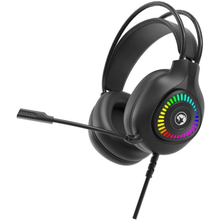 MARVO H8325 Akari 40 USB Wired RGB Headset - Black