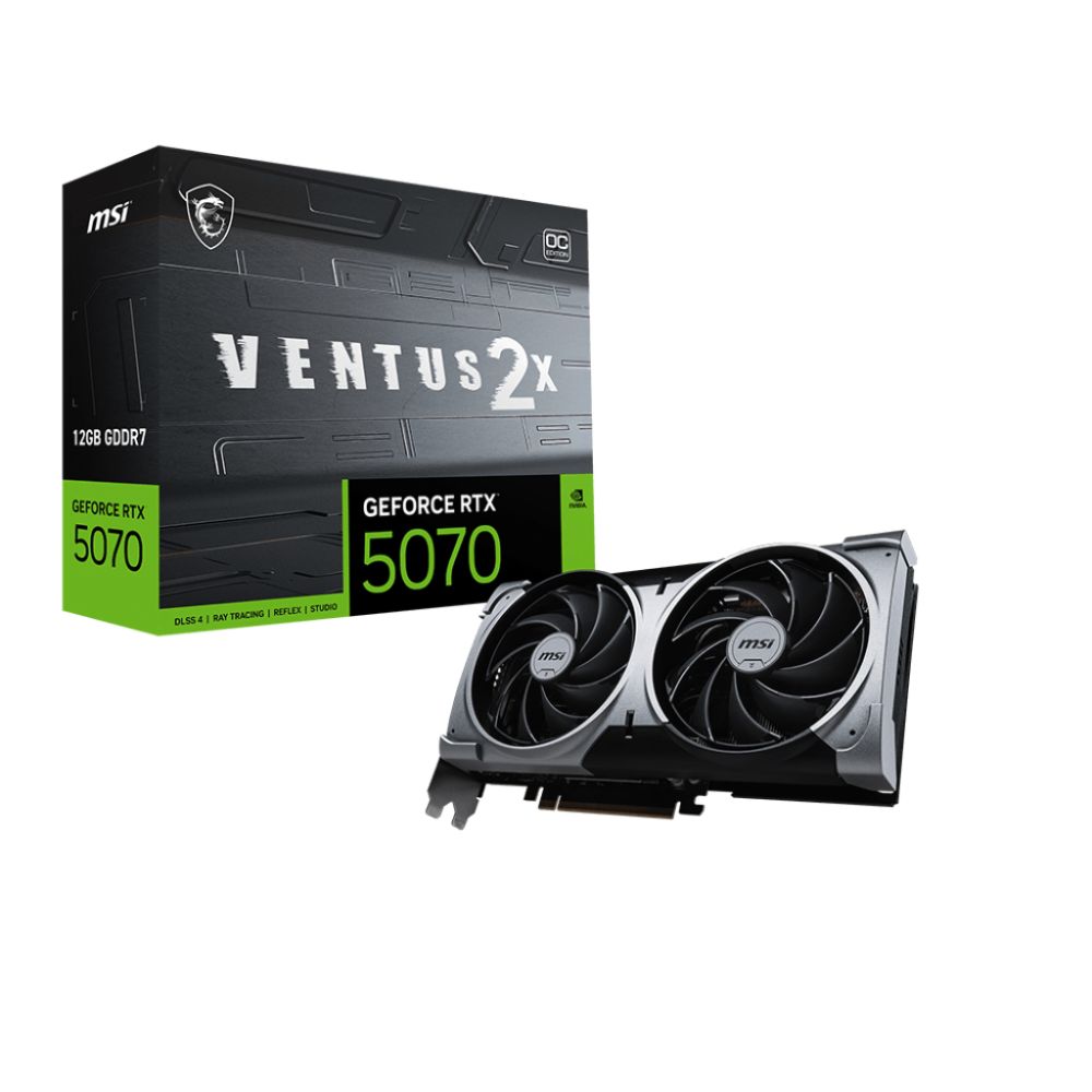 MSI GeForce RTX 5070 VENTUS 2X OC 12GB GDDR7
