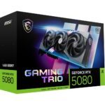 MSI GeForce RTX 5080 16G Trio OC Graphics Card