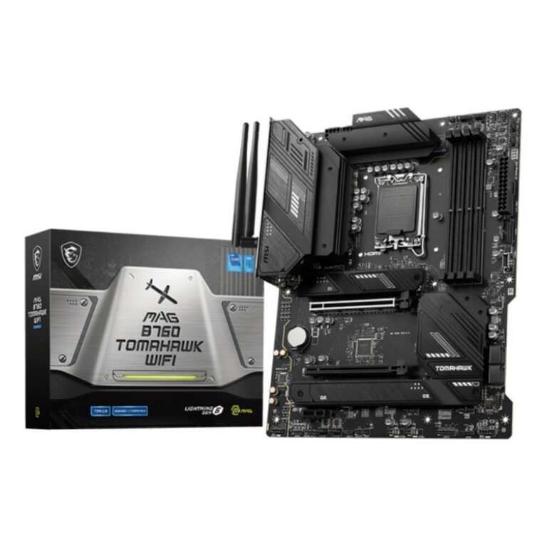 MSI MAG B760 Tomahawk WIFI LGA1700 ATX DDR5 Motherboard