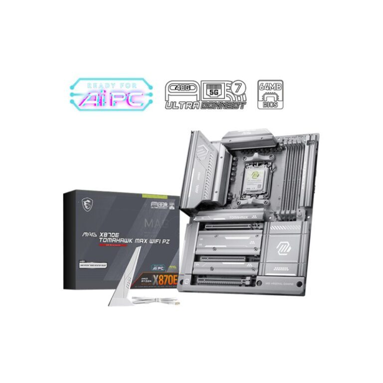 MSI MAG X870E TOMAHAWK MAX WIFI PZ ATX AM5 Motherboard