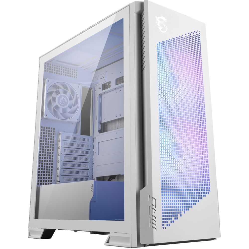 MSI MPG VELOX 300R AIRFLOW PZ White Midi Tower Case