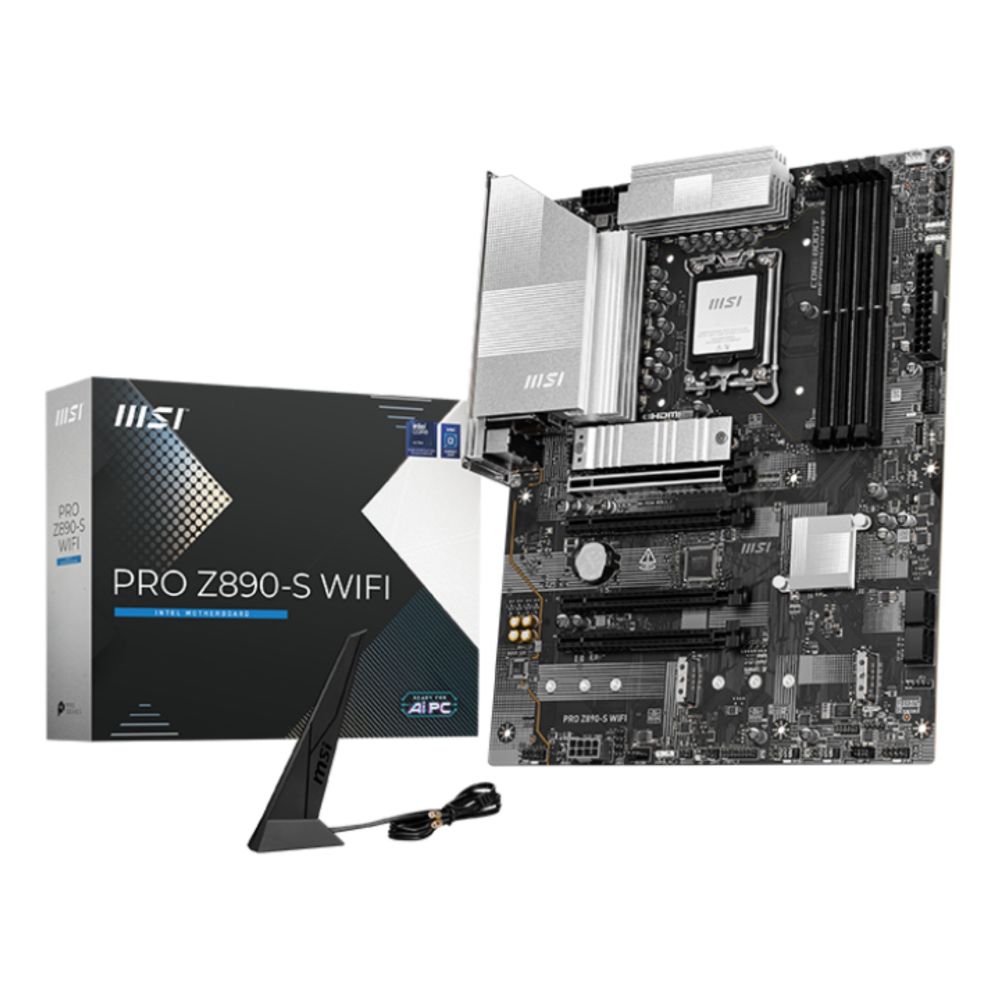 MSI PRO Z890-S WIFI Intel Z890 LGA1851 ATX Motherboard