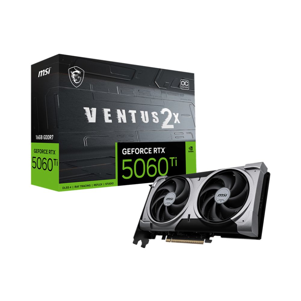 MSI VENTUS GeForce RTX 5060 Ti 16G OC 16GB GDDR7