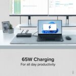Plugable USB-C Dual 4K HDMI Docking Station with Power Delivery