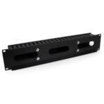 StarTech 2U Horizontal Cable Management Finger Duct with Cover - 19" Rack Wire Panel