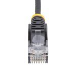 StarTech.com 0.5m CAT6 Slim Cable - Snagless Black
