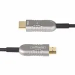 StarTech.com 100ft HDMI 2.1 Hybrid Active Optical Cable (AOC), Plenum Rated, 48Gbps