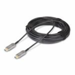 StarTech.com 100ft HDMI 2.1 Hybrid Active Optical Cable (AOC), Plenum Rated, 48Gbps