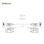 StarTech.com 10ft DisplayPort 1.4 Cable - 8K 60Hz, 4K 120Hz