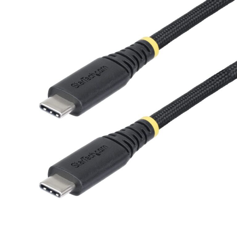 StarTech.com 10ft USB-C 240W Charging Cable, USB 2.0, USB-IF Certified