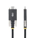 StarTech.com 10ft USB-C Charging Cable, 240W PD EPR, Side Screw Locking, USB-IF Certified
