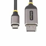 StarTech.com 10ft USB-C to DisplayPort 1.4 Cable, 8K 60Hz, 4K 144Hz, HDR, Thunderbolt 3/4 Compatible