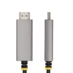 StarTech.com 10ft USB-C to HDMI 2.1 Cable, 8K 60Hz, 4K 144Hz, HDR10, Thunderbolt 3/4 Compatible