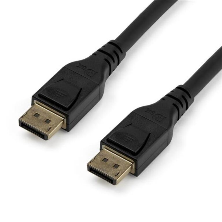 StarTech.com 10ft VESA Certified DisplayPort 1.4 Cable, 8K 60Hz HBR3 HDR, 4K 120Hz