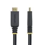 StarTech.com 10m Active HDMI 2.0 Cable, 4K 60Hz, 18Gbps, HDR10/ARC, Black