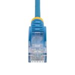 StarTech.com 10m Blue Slim CAT6 Ethernet Cable, 100W PoE, UTP, 28AWG
