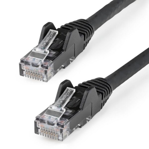 StarTech.com 10m CAT6 LSZH Ethernet Cable - 10GbE 100W PoE RJ45 Black