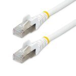 StarTech.com 10m CAT6a LSZH White S/FTP Patch Cable - 10GbE 500MHz PoE++