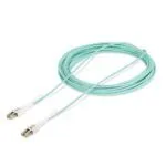 StarTech.com 10m LC to LC OM4 Multimode Fibre Cable, Push Pull Tabs, 100G, LSZH