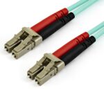 StarTech.com 10m LC/UPC to LC/UPC OM4 Multimode Fiber Optic Cable, 50/125µm LSZH