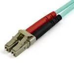 StarTech.com 10m LC/UPC to LC/UPC OM4 Multimode Fibre Optic Cable, 50/125µm LSZH